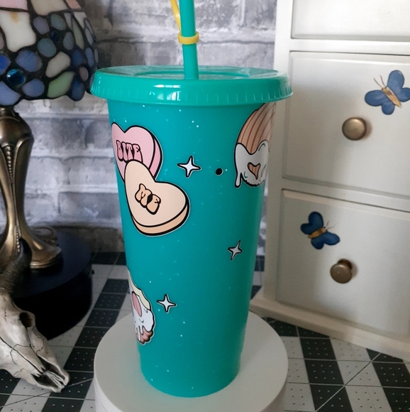 Cold cup. Spooky‎ melting conchas & pan dulce. With straw & topper - Picture 5 of 8